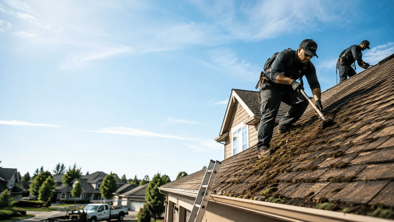 Roof Moss Removal in Earth, TX near me